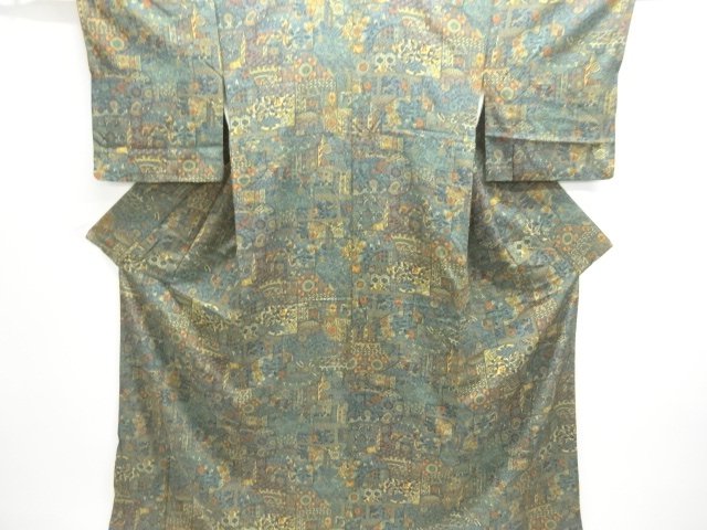 Japanese Kimono / Komon Silk